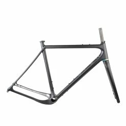 OPEN Cycle OPEN U.P. GravelPlus Grau Schwarz (matt) / Silber (matt) Rahmenset EYB-Sonderlackierung Gr. M