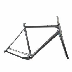 OPEN Cycle OPEN U.P. GravelPlus Grau Schwarz (matt) / Silber (matt) Rahmenset Limitierte ENJOYYOURBIKE Sonderla